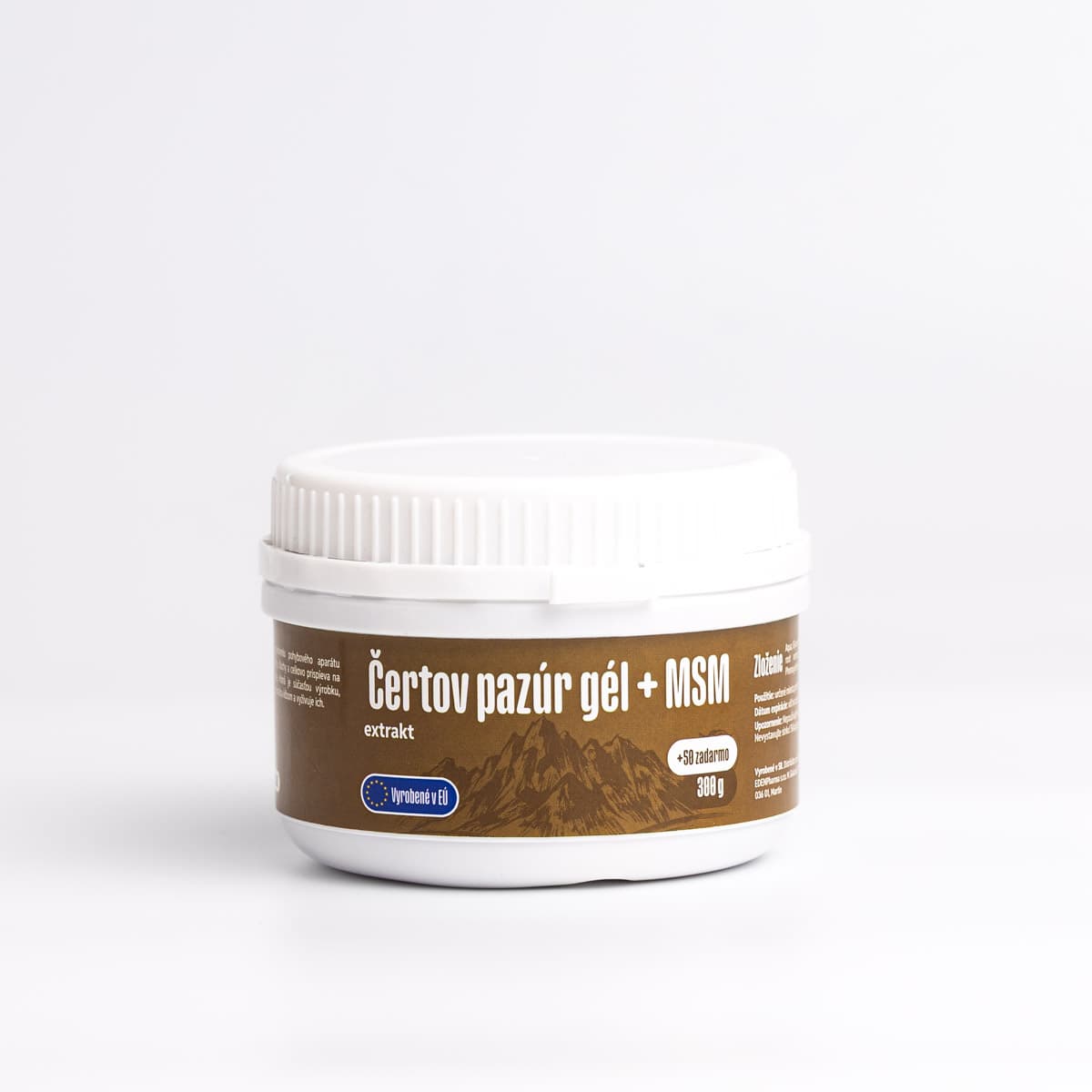 Čertov pazúr + MSM gél (300g + 50g zadarmo)