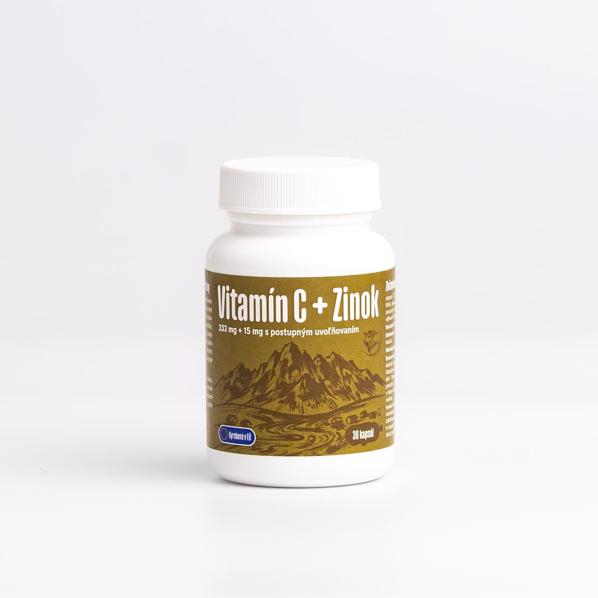 Vitamín C 333 mg + Zinok 15 mg (30 tabliet)