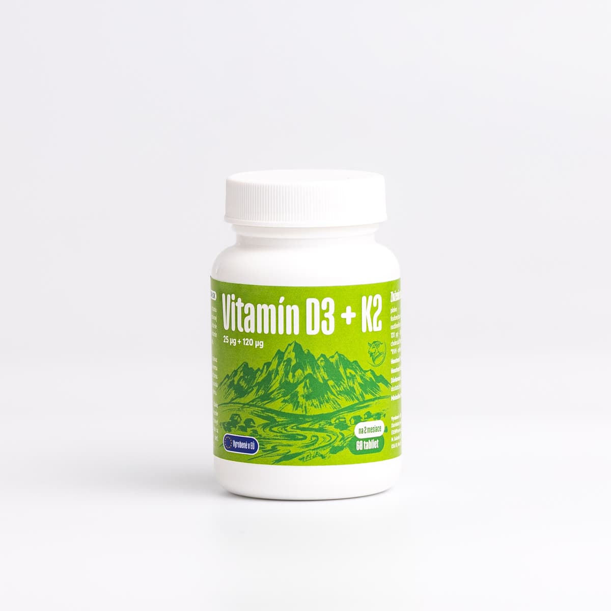 Vitamín D3 + K2 (60 tabliet)